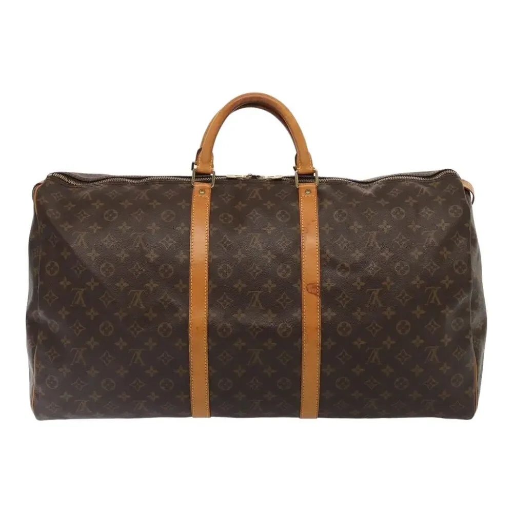 LOUIS VUITTON Monogram Keepall 60 Boston Bag M41422
